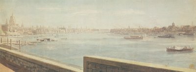 View of the Thames, London by Samuel Scott
